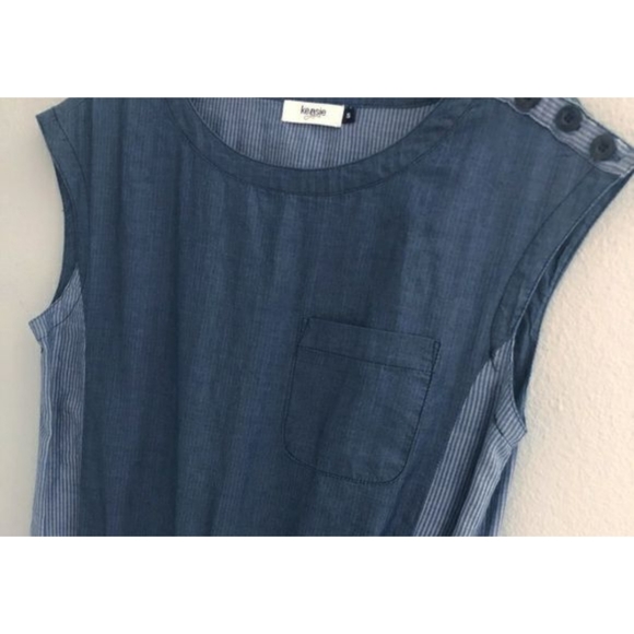 Kensie Jeans - Blue Romper - Picture 4 of 4